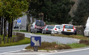 La route de Barsac où une fillette a été trouvée morte