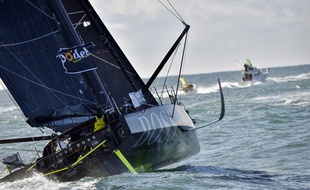 Alex Thomson sur Hugo Boss