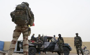 Des soldats français le 27 juillet 2013 à Kidal au Mali
