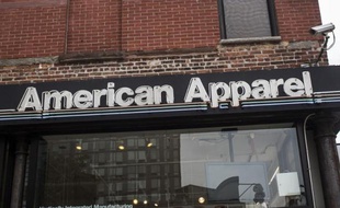 Un magasin de la marque American Apparel à New York