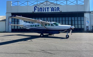 Illustration d'un avion Cessna Grand Caravan de la compagnie Finist'Air.