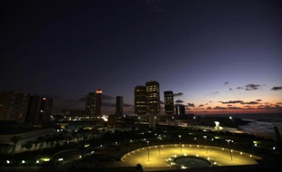 Vue de Tripoli, la capitale de la Libye.