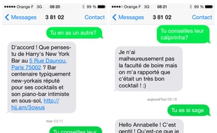 Quand on demande un conseil de bar à Jam, une intelligence artificielle supervisée par des humains.