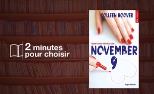 «November 9» par Colleen Hoover chez Hugo Roman (340 p., 17€).