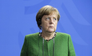 Angela Merkel à Berlin, le 13 avril 2018.