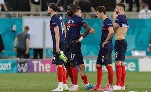 La déception des Bleus après l'élimination en 8e de finale de l'Euro 2021 contre la Suisse.