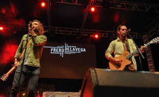 Les Fréro Delavega en concert, le 28 septembre 2016.