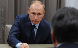 Vladimir Poutine à Moscou le 28 octobre 2015.