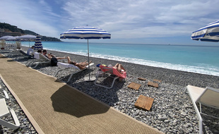 Opéra Plage à Nice, le 19 mai 2021