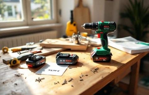 Attention bon plan : la perceuse Bosch EasyDrill 18V avec 2 batteries à seulement 99,99 € chez Cdiscount