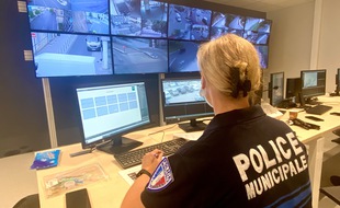 Le Centre de supervision urbain (CSU) de la ville de Pessac