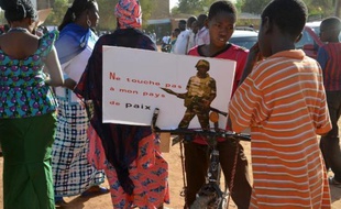 Manifestation anti-Boko Haram, le 17 février 2015 à Niamey