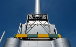 La centrale biomasse de Saint-Denis, en 2017.