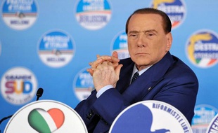 Silvio Berlusconi, le 20 février 2013.