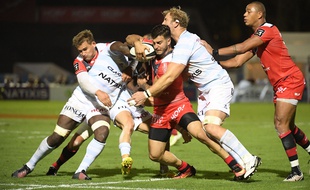 Des Toulousains comme Sofiane Guitoune (au centre) vont pouvoir retrouver du temps de jeu grâce au Challenge européen.