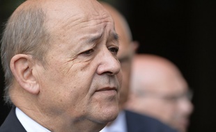 Jean-Yves Le Drian, le 4 août 2014 à Rennes