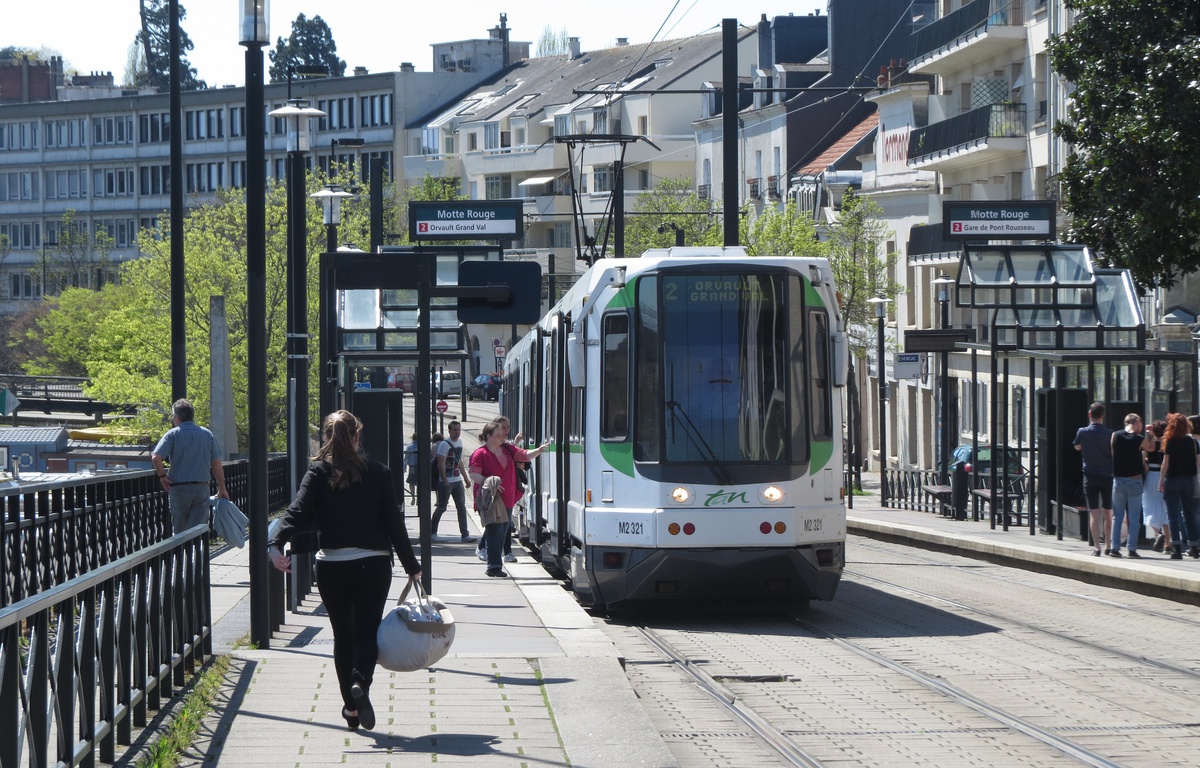 Nantes Une moitié de la ligne 2 du tramway coupée cet été