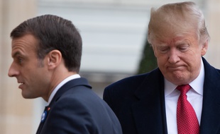 Donald Trump et Emmanuel Macron ont échangé ce samedi 10 novembre 2018 à l'Elysée, à l'occasion du centenaire de l'Armistice.