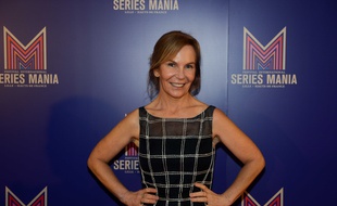 Marti Noxon, la présidente du jury du festival Séries Mania 2019, lors de la cérémonie d'ouverture.