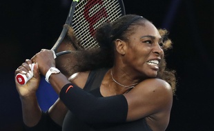 Serena Williams à l'Open d'Australie, le 28 janvier 2017.