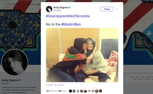Des internautes partagent des photos de leurs grands-parents pour protester contre le décret migratoire de Donald Trump.