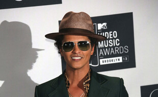 Le chanteur Bruno Mars