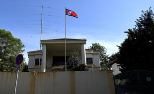 L'ambassade nord-coréenne à Kuala Lumpur, le 18 février 2017.