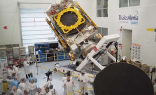 Le satellite partira pour Kourou, en Guyane, d'ici quelques jours