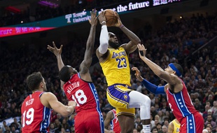 LeBron James est devenu le 3e meilleur marqueur de l'histoire de la NBA, devant Kobe Bryant, le 26 janvier 2020.