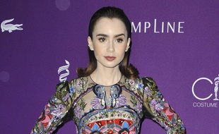 L'actrice Lily Collins
