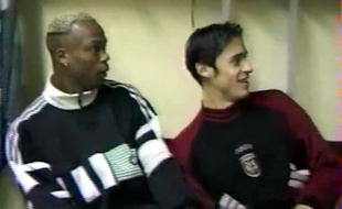 Sylvain Wiltord et Pierre-Yves André, époque 90's.
