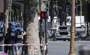 Une voiture a foncé sur un véhicule de gendarmerie ce lundi 19 juin