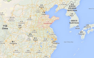 Chine explosion à Shandong
