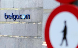 A photo taken on September 16, 2013 shows the headquarters of Belgium telephone operator Belgacom in Brussels. Belgacom announced on September 16 that its computer systems were hacked and that it had filed on July 19 a complaint with police about the hacking. According to reports in the Belgian newspaper De Standaard reports, Belgacom was allegedly hacked by the American security service NSA, intercepting conversations in Africa and the Middle East. AFP PHOTO / BELGA / BRUNO FAHY - BELGIUM OUT -