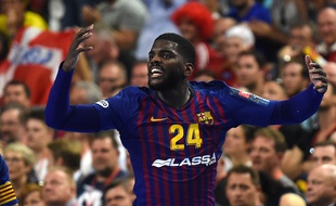 Dika Mem a été la cible d'insultes racistes lors du match Barça-Celje.