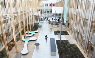 Dans les locaux de Sciences-Po Bordeaux. Illustration.
