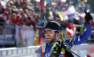 Jean-Guillaume Béatrix, l'autre valeur sûre du biathlon français.