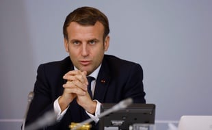 Emmanuel Macron, le 17 novembre 2020 à l'Elysée.