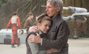 Carrie Fisher et Harrison Ford dans «Star Wars: Le Réveil de la Force»
