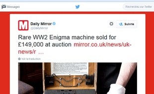 Enigma, la machine allemande racontée dans le film Imitation Game.