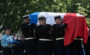 La cérémonie en mémoire de Mélanie Lemée, la gendarme de 25 ans tuée par un chauffard, s'est déroulée à Mérignac