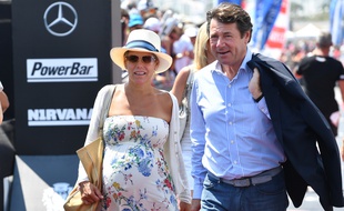 Christian Estrosi et sa compagne Laura Tenoudji