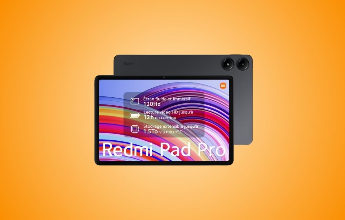 Xiaomi défie Apple avec sa tablette Redmi Pad Pro à prix cassé ce week-end