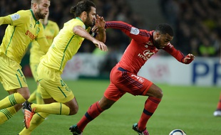 Alexandre Lacazette était en plein doute lorsque l'OL est allé arracher un nul à Nantes le 1er décembre.