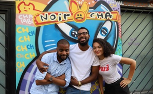 De gauche à droite : Kévi, François et Mélanie, animent tous les trois le podcast Le Tchip, qui parle de culture afrodescendante.