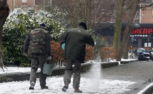 Plus d'une centaine de personnes ont chuté à cause du verglas à Lille.