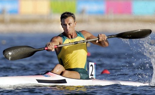 Nathan Baggaley aux JO de 2004.