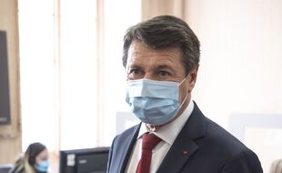 Le maire de Nice Christian Estrosi, le 30 avril 2021