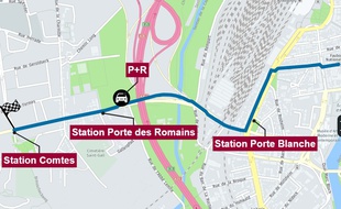 L'extension Ouest du tram F