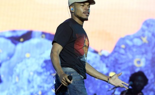 Le chanteur Chance the Rapper au Wireless Festival en 2017